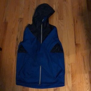 Blue north face jacket